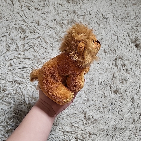 Lion Stuffed Animal Plush Bean Toy Kids American Wildlife Foundation AWF - Picture 4 of 8